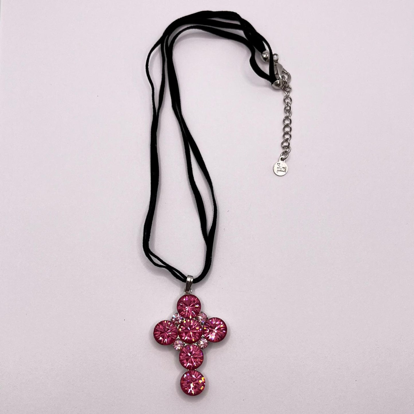 6296 Vintage Swarovski Kristallen Halsketten 41cm