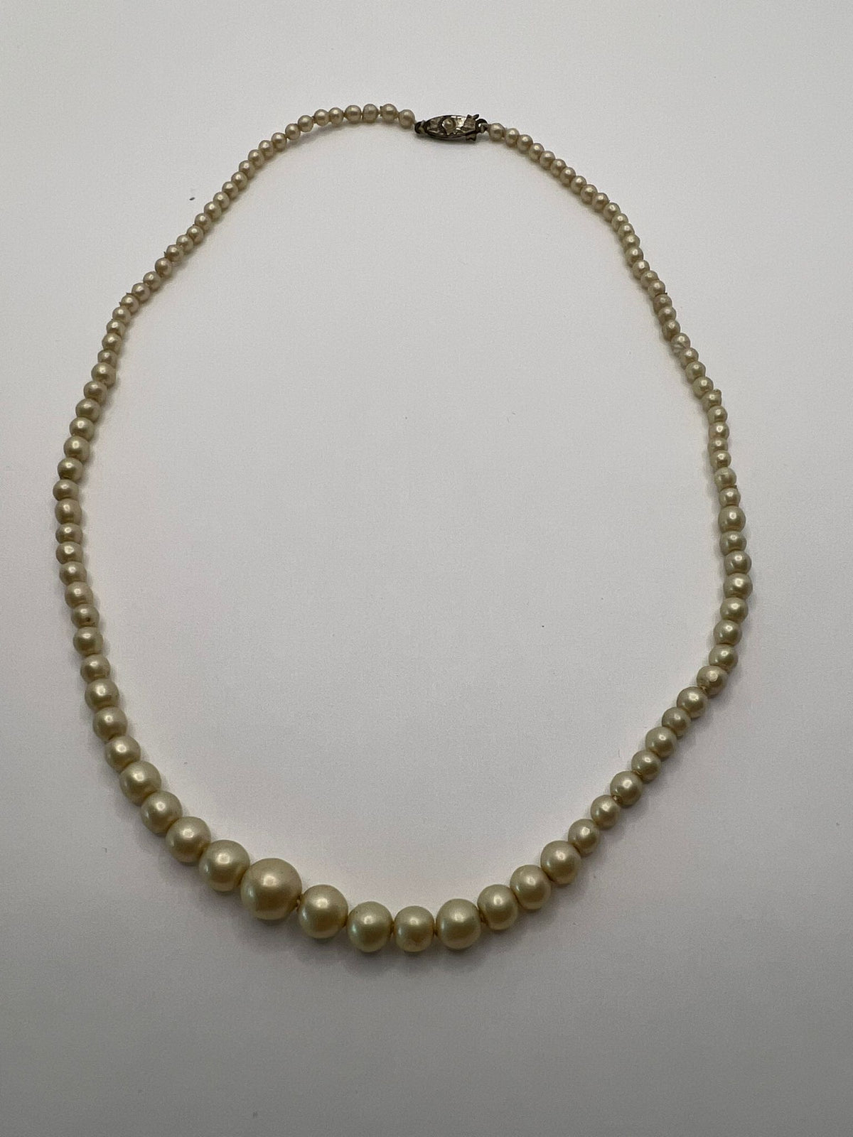 6319 Vintage Perlen Halsketten 46cm