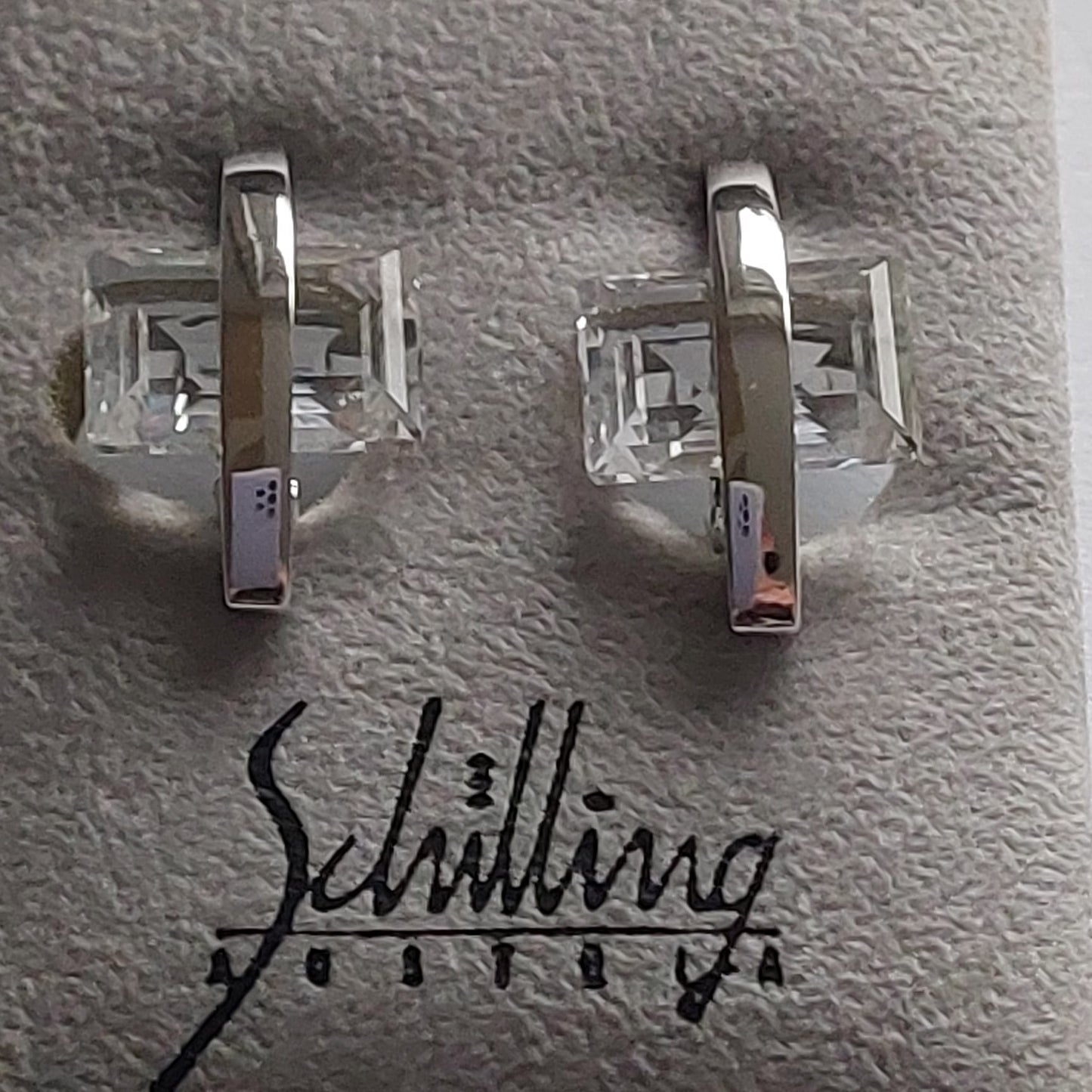 Original Vintage Schilling Austria Ohrringe 24mm