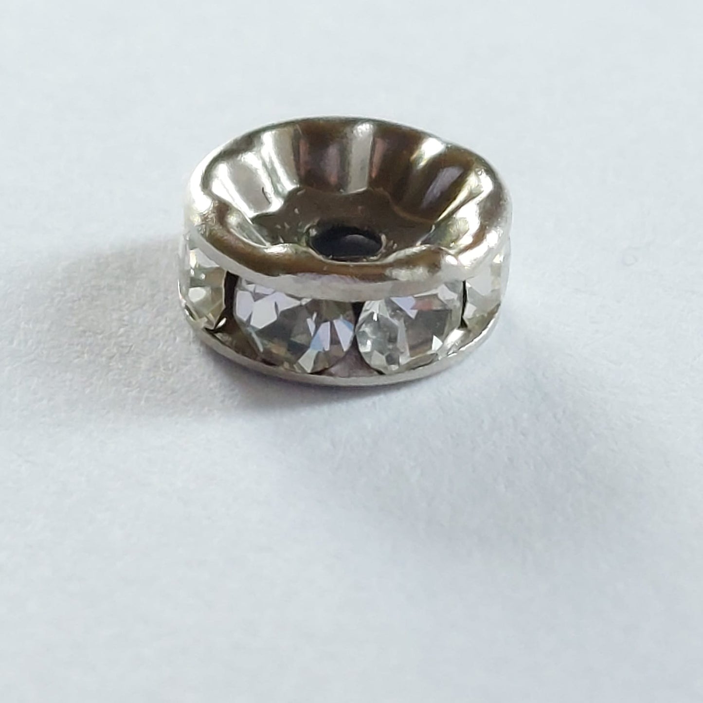 5147 Vintage Perle Zwischenteil Mit Swarovski Kristallen 8x3.3mm