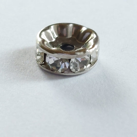 5147 Vintage Perle Zwischenteil Mit Swarovski Kristallen 8x3.3mm