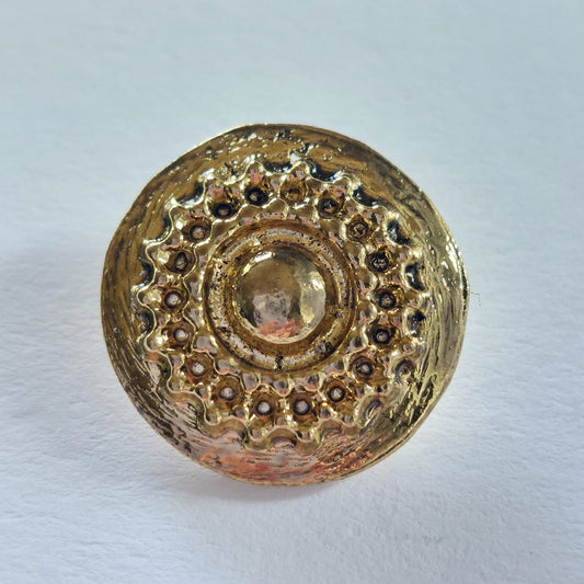 4231 Knopfe mit Swarovski Kristallen 20mm