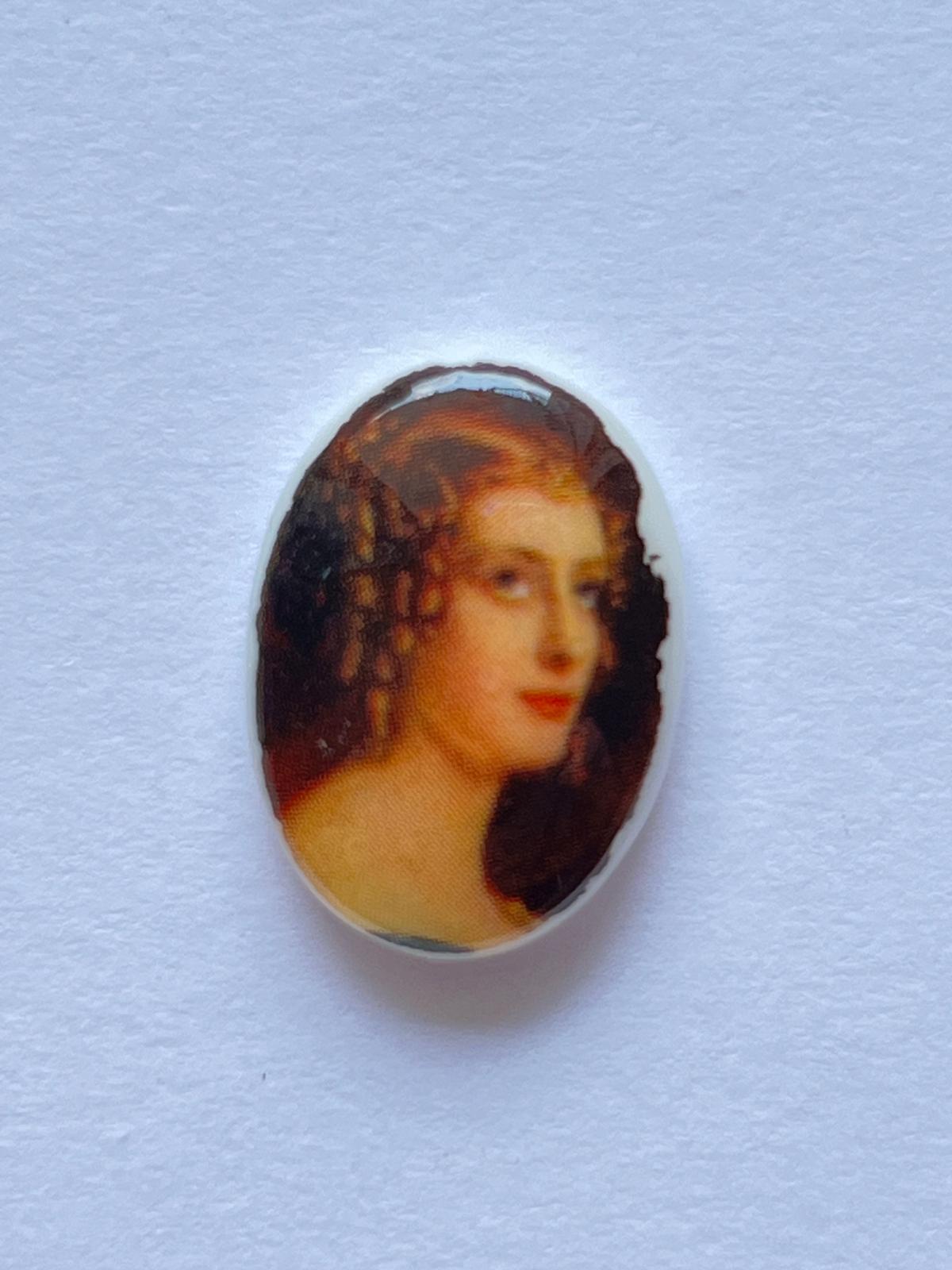 5781 Vintage Damen Cabochon 18mm