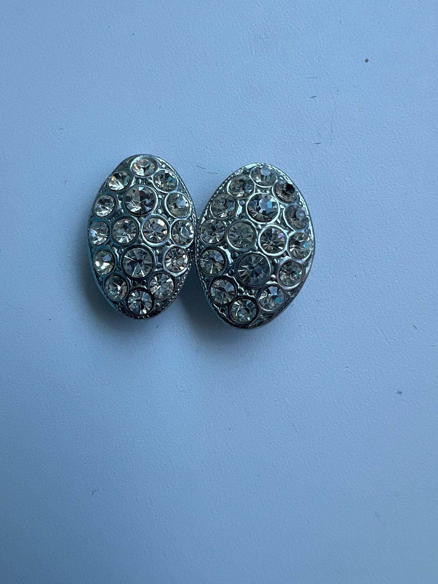 2308 Vintage Swarovski Kristallen Gürtelschnalle 30mm