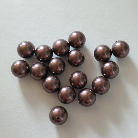 Swarovski® Pearl Burgundy Pearl 8mm