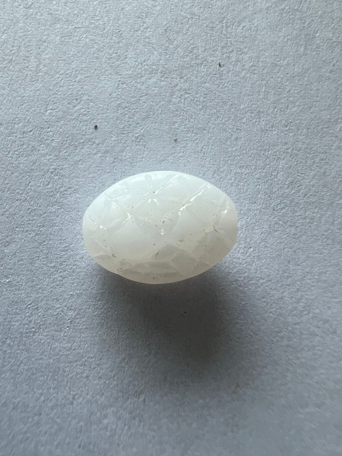 5747 Vintage Acryl Perlen Weiß 11mm