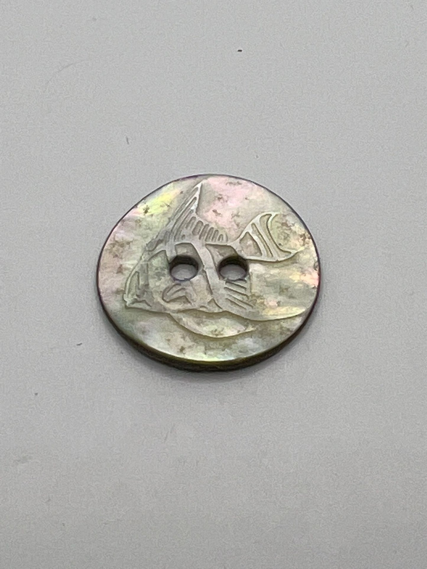 4804 Vintage Perlmutt Knopf 22mm