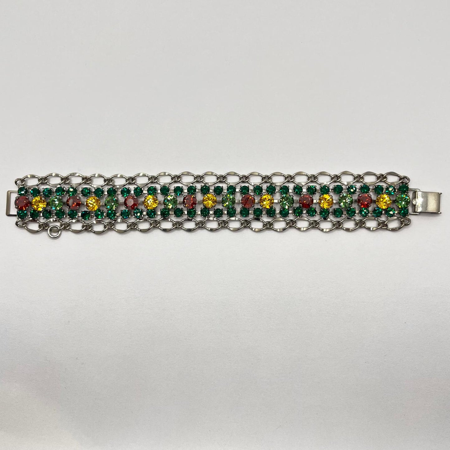 7017 Vintage Swarovski Kristallen Armband 18cm
