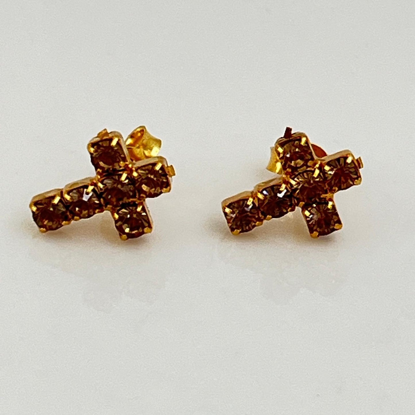 30386 Vintage Swarovski Kristallen Ohrstecker 13mm