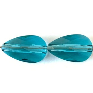 Swarovski® Beads Mini Drop Bead Indicolite 10x6mm