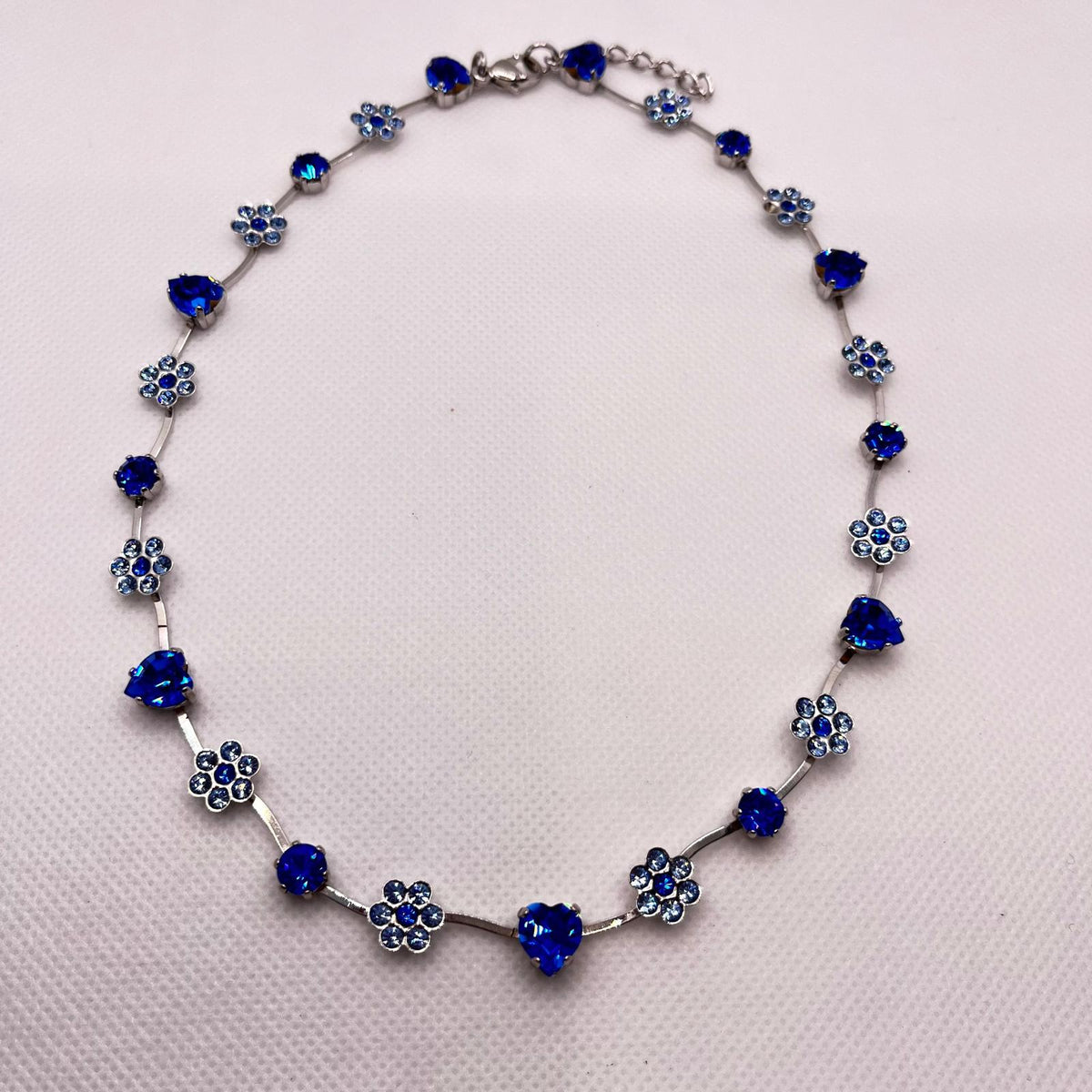 6267 Vintage Swarovski Kristallen Halsketten 42cm