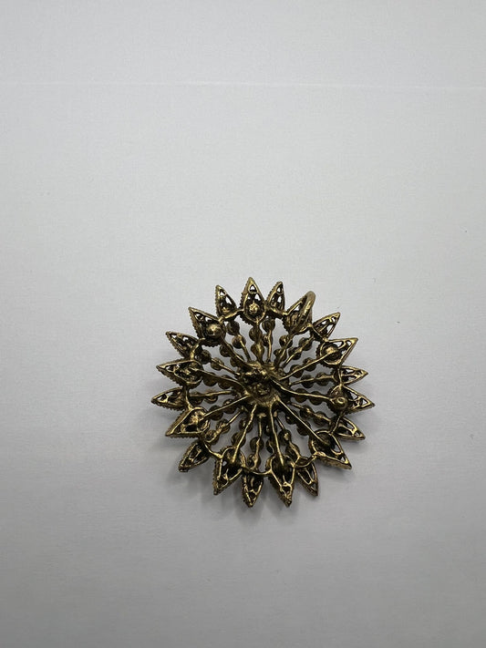 1183 Vintage Swarovski Kristallen Anhänger 55mm