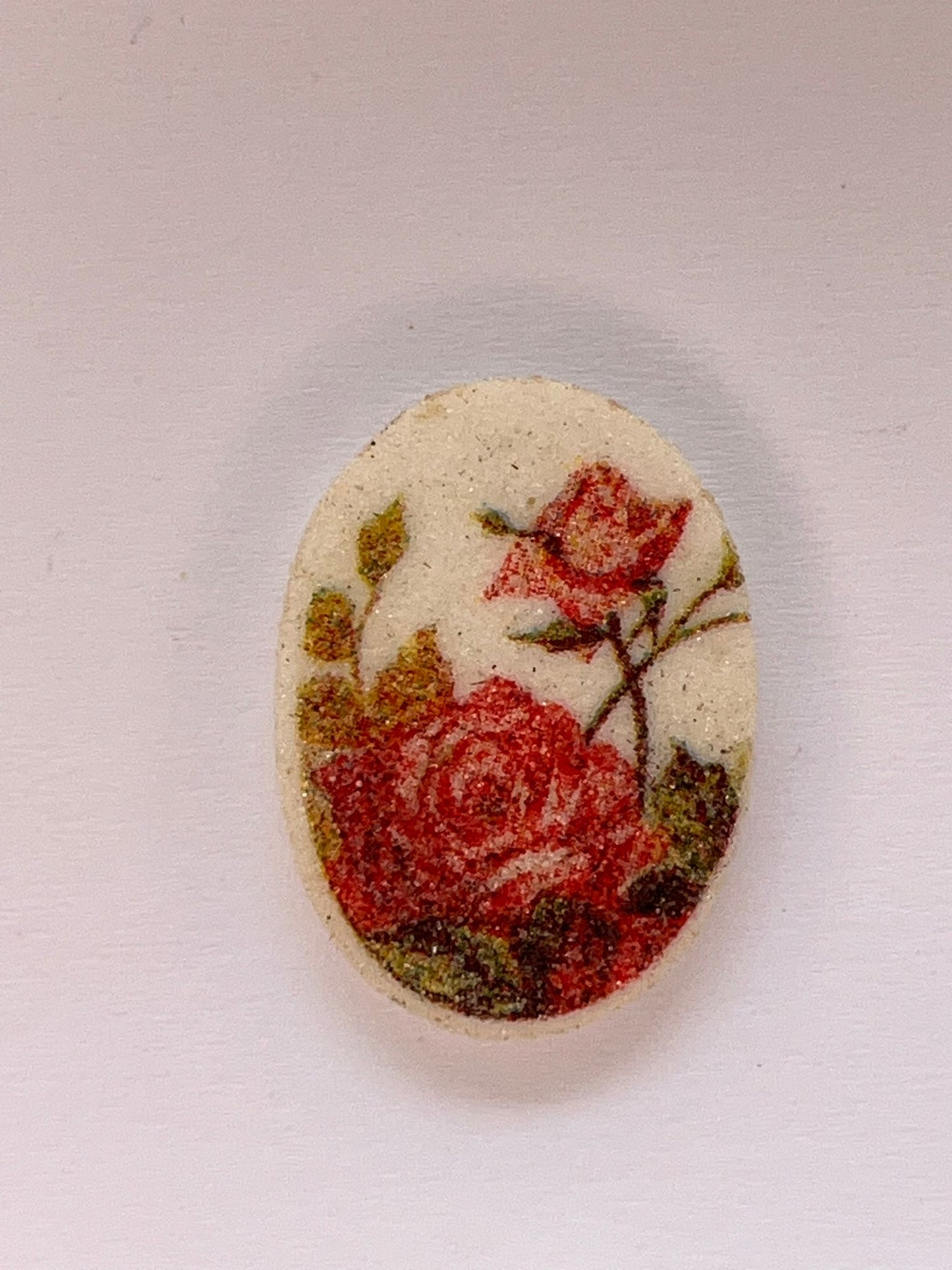 5646 Vintage Blümen Cabochon 25mm