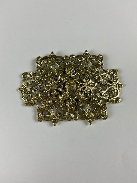 2185 Gürtelschnalle mit Haken 85x59mm
