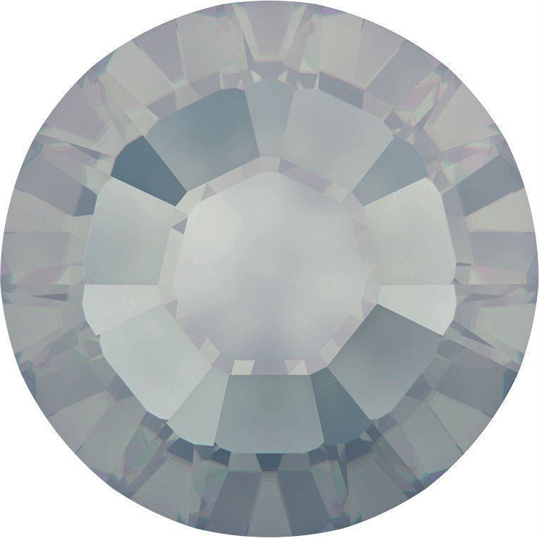 Swarovski® Nail Crystals Flat Rund Light Grey Opal SS5