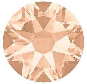 Swarovski® Nail Crystals Flat Rund Light Peach SS34