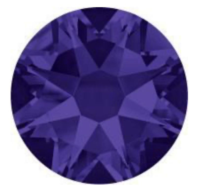 Swarovski® Flatback Hotfix Purple Velvet SS8