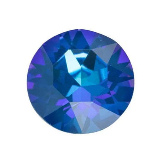Swarovski® Chaton Royal Blue DeLite Unfoiled SS39